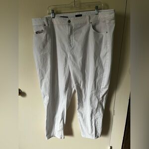White Denim Jeans talbots 22wp